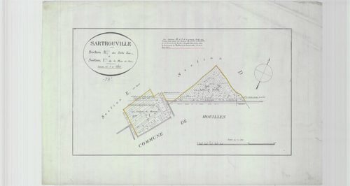 Sartrouville - Plans du cadastre rénové