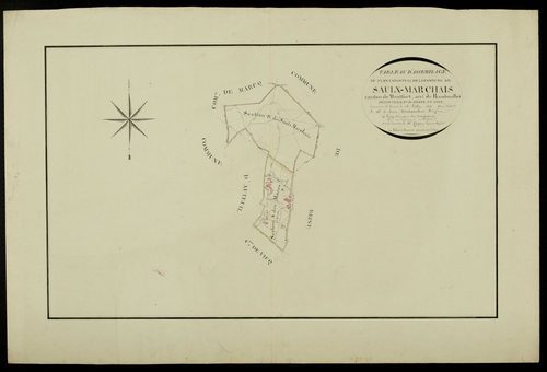 Saulx-Marchais - Plans de l’Administration du cadastre