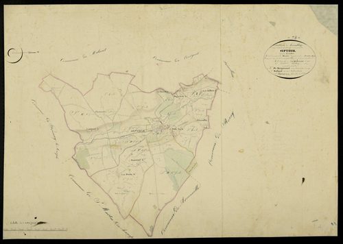 Septeuil - Plans de l’Administration du cadastre