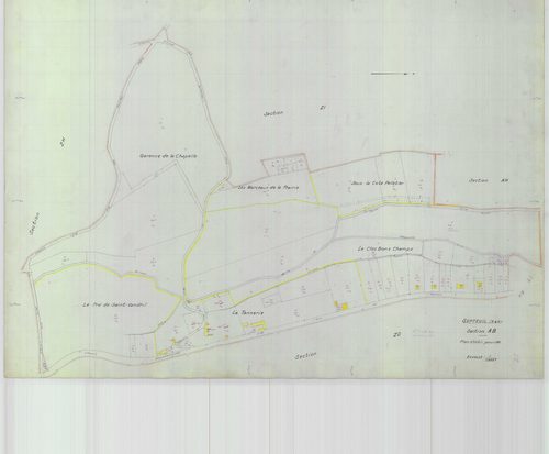 Septeuil - Plans du cadastre révisé