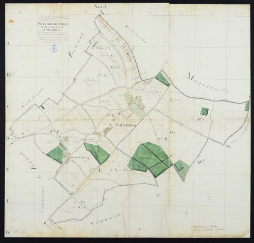 Soindres - Plan par masse de culture