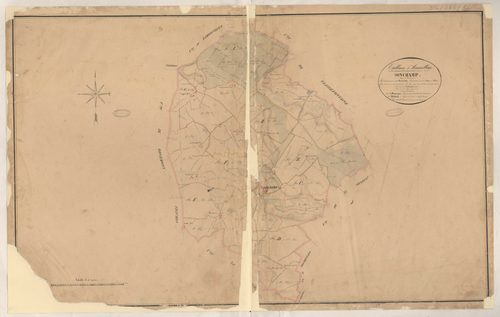 Sonchamp - Plans de la Préfecture de Seine-et-Oise