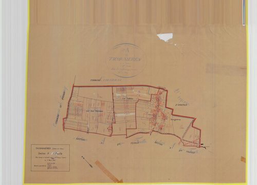 Tacoignières - Plans du cadastre rénové