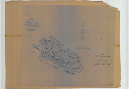 Le Tartre-Gaudran - Plans du cadastre rénové