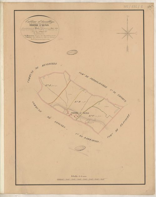 Le Tertre-Saint-Denis - Plans de la Préfecture de Seine-et-Oise