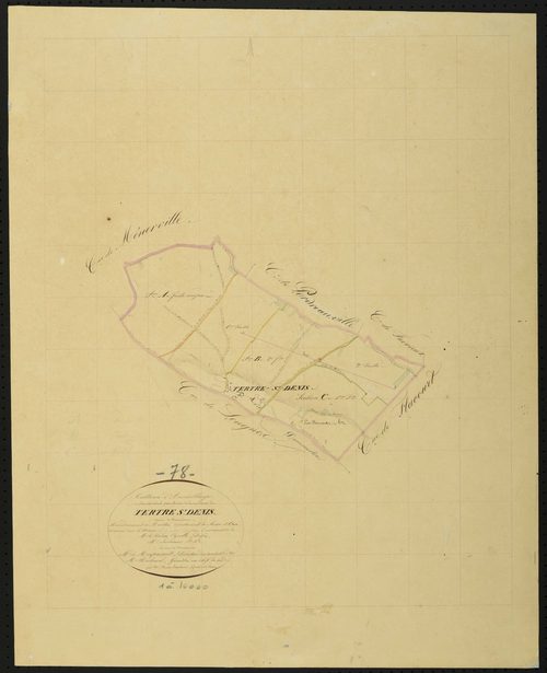 Le Tertre-Saint-Denis - Plans de l’Administration du cadastre