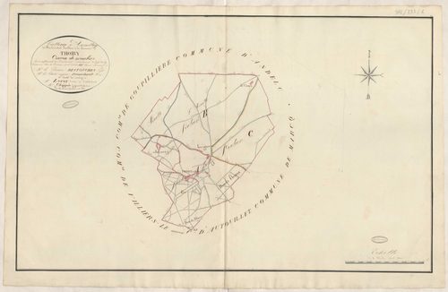 Thoiry - Plans de la Préfecture de Seine-et-Oise