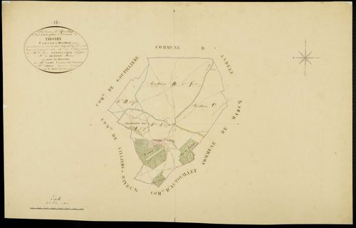 Thoiry - Plans de l’Administration du cadastre