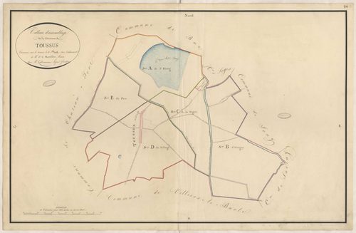 Toussus-le-Noble - Plans de la Préfecture de Seine-et-Oise
