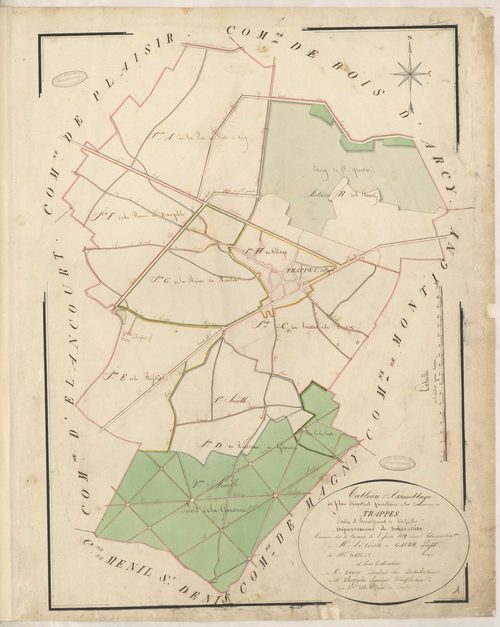 Trappes - Plans de la Préfecture de Seine-et-Oise
