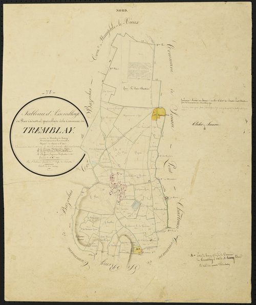 Le Tremblay-sur-Mauldre - Plans de l’Administration du cadastre