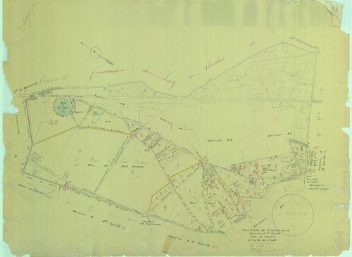 Triel-sur-Seine - Plans du cadastre rénové