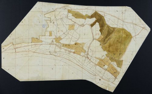 Vaux-sur-Seine - Plan par masse de culture