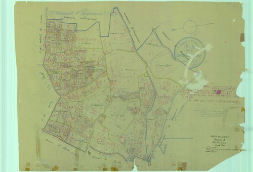 Vaux-sur-Seine - Plans du cadastre rénové
