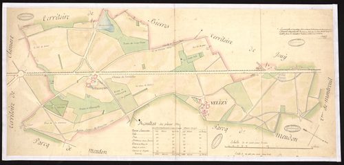 Vélizy-Villacoublay - Plan d'intendance de la paroisse de Vélizy-Villacoublay