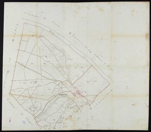 Verneuil-sur-Seine - Plan géométrique
