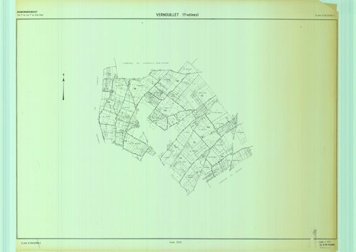 Vernouillet - Plans du cadastre remembré