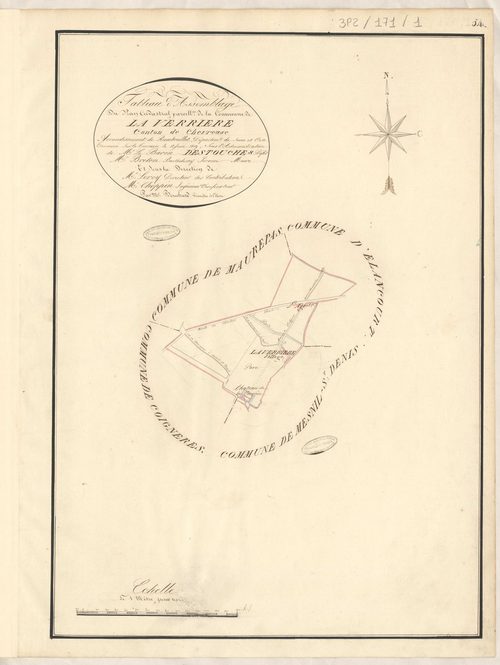 La Verrière - Plans de la Préfecture de Seine-et-Oise