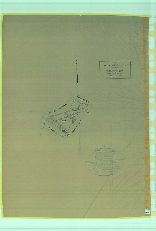 La Verrière - Plans du cadastre rénové