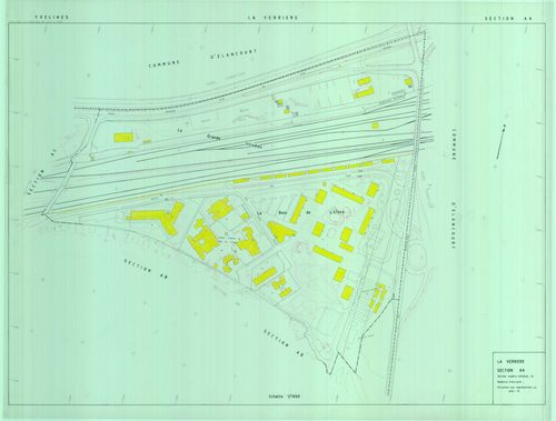 La Verrière - Plans du cadastre révisé