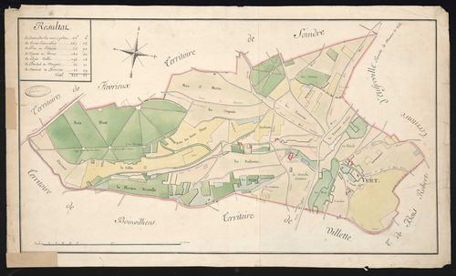 Vert - Plan d'intendance de la paroisse de Vert