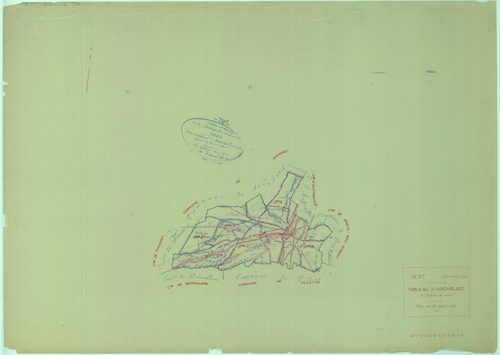 Vert - Plans du cadastre rénové