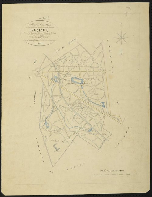 Le Vésinet - Plans de l’Administration du cadastre