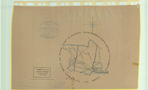 Vicq - Plans du cadastre rénové