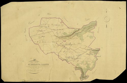La Villeneuve-en-Chevrie - Plans de l’Administration du cadastre