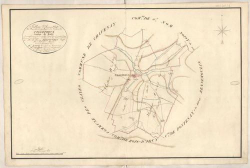 Villepreux - Plans de la Préfecture de Seine-et-Oise