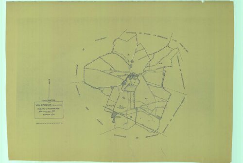 Villepreux - Plans du cadastre rénové