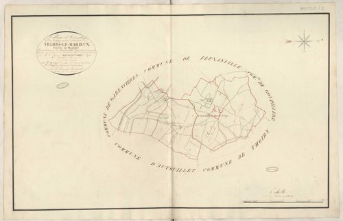 Villiers-le-Mahieu - Plans de la Préfecture de Seine-et-Oise