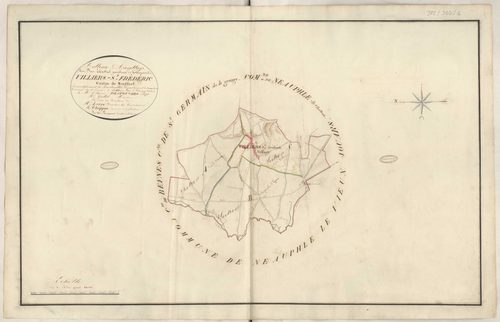 Villiers-Saint-Frédéric - Plans de la Préfecture de Seine-et-Oise