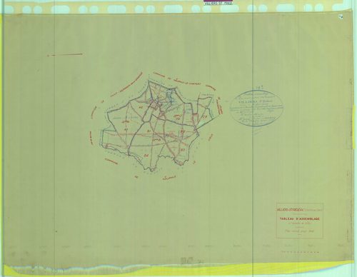Villiers-Saint-Frédéric - Plans du cadastre rénové