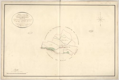 Voisins-le-Bretonneux - Plans de la Préfecture de Seine-et-Oise