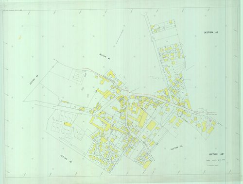 Voisins-le-Bretonneux - Plans du cadastre révisé