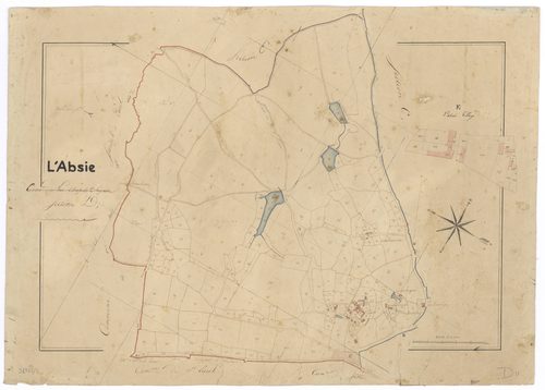 L'Absie - FRAD079_CADASTRE_NAPOLEONIEN Section D dite de l'Absie 
