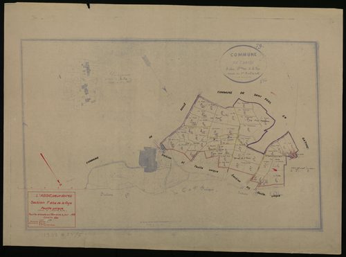 L'Absie - FRAD079_CADASTRE_RECENT Section F 