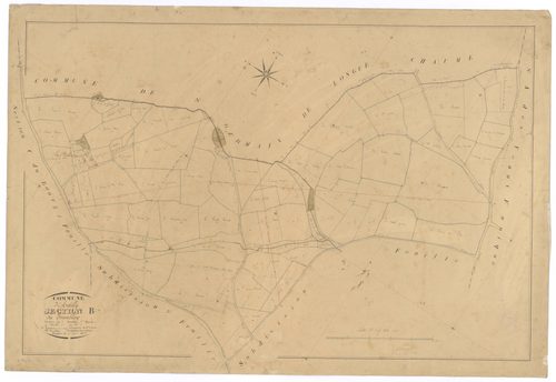 Adilly - FRAD079_CADASTRE_NAPOLEONIEN Section B1 dite de Tramblay 