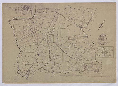 Adilly - FRAD079_CADASTRE_RECENT Section C (Feuille 2) 