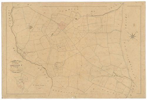 Adilly - FRAD079_CADASTRE_NAPOLEONIEN Section C1 dite du Bourg 