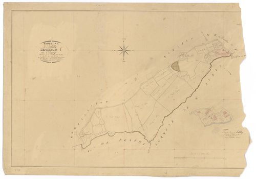Adilly - FRAD079_CADASTRE_NAPOLEONIEN Section C3 dite du Bourg 