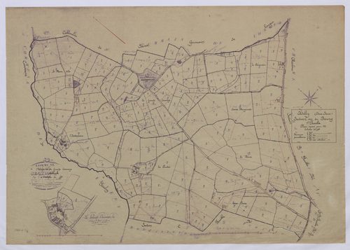 Adilly - FRAD079_CADASTRE_RECENT Section C (Feuille 1) 