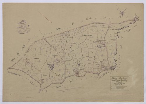 Adilly - FRAD079_CADASTRE_RECENT Section B (Feuille 3) 