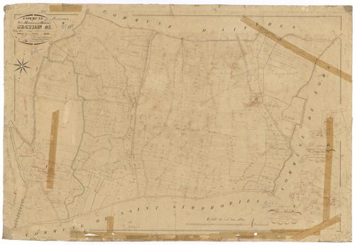 Aiffres - FRAD079_CADASTRE_NAPOLEONIEN Section H dite du Bas Mairé 