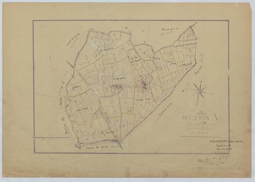 Aigonnay - FRAD079_CADASTRE_RECENT Section A (Feuille 2) 