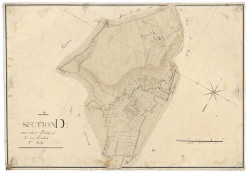 Aigonnay - FRAD079_CADASTRE_NAPOLEONIEN Section D2 dite du Bourg 