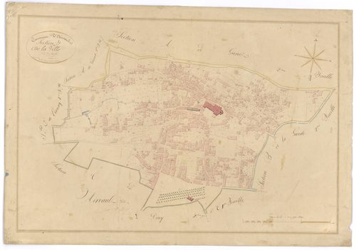 Airvault - FRAD079_CADASTRE_NAPOLEONIEN Section F dite de la Ville 