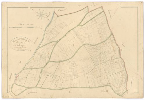 Airvault - FRAD079_CADASTRE_NAPOLEONIEN Section C1 dite de Dray 