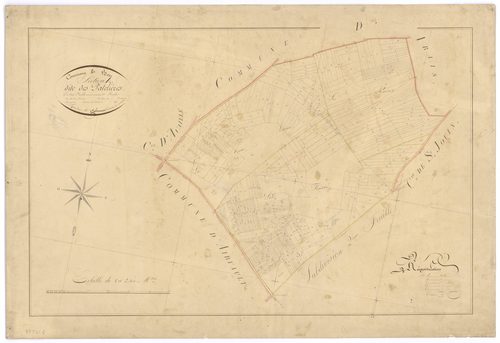 Airvault - FRAD079_CADASTRE_NAPOLEONIEN Section A1 dite des Patellières 